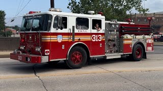 48th Antique Fire Apparatus Lights and Siren Parade Pennsylvania Pump Primers 07132024 [upl. by Atteynad503]