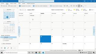 Programar una reunión en Outlook [upl. by Rtoip]