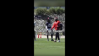 Matthew Judon Trash Talks Mac Jones Before Patriots Practice [upl. by Ert]