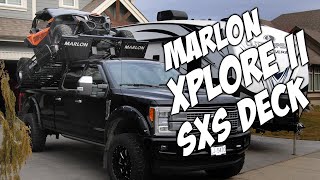 Marlon XPLORE II SXS Deck For Hauling Your UTV [upl. by Docilu663]