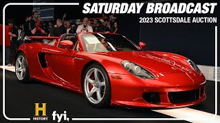 2023 SCOTTSDALE SUPER SATURDAY BROADCAST  Super Saturday January 28 2023  BARRETTJACKSON [upl. by Lasyrc]