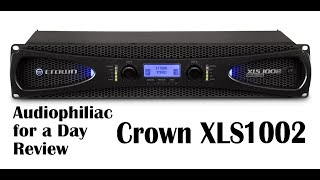 Meet Tim he reviewed the powerhouse 339 Crown XLS 1002 amp [upl. by Akiwak534]