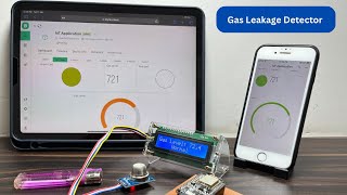 LPG Gas Leakage Detector Using ESP8266 With Blynk Notification [upl. by Henigman8]