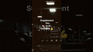 Supplement for gym buddies muscle gaining supplementAkashmedicalgyan shorts gymgymmotivation [upl. by Naejamron838]