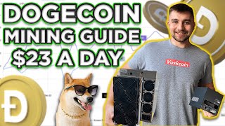 Dogecoin Mining Guide to Earn 23 per day [upl. by Schoenburg]