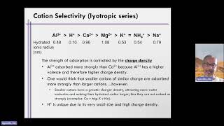 Week 4 Unit 4 Lecture Video 8 The Lyotropic Series [upl. by Noled]