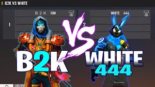 B2K VS WHITE 444  BORN2KILL VS WHITE 444 SCRIPT  ONLY RED DAMAGE ROOM  تحدي وايت ضد بورن تو كيل [upl. by Ttenneb]