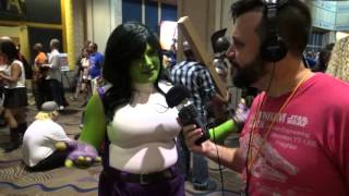 SheHulk Cosplay [upl. by Shiekh]