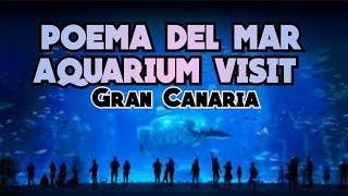 Visiting Poema del Mar Aquarium in Gean Canaria [upl. by Ylrebmic444]