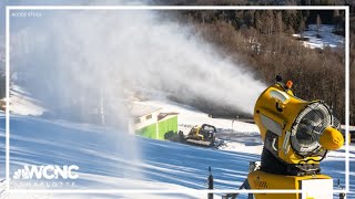 Why artificial snow machines are becoming more popular [upl. by Lorrad]