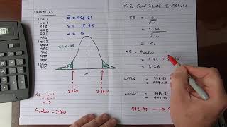 How ToCalculate the Confidence Interval for a Sample [upl. by Leon640]