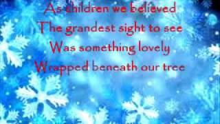 Lauren Alaina  My Grown Up Christmas List  With Lyrics [upl. by Yecaw]