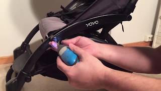 How to Fit Car Seat Adapters on an Original Babyzen Yoyo Old Model [upl. by Iur]