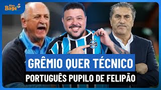 🇪🇪⚫️⚽️🔵 Treinador Português amigo de Felipão tem reunião marcada no Grêmio [upl. by Zins]