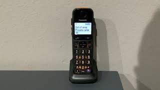 Panasonic Home Phones Ringing 1 [upl. by Kroll]