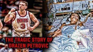 The tragic Story of Drazen Petrovic The First European NBA STAR [upl. by Notseh]