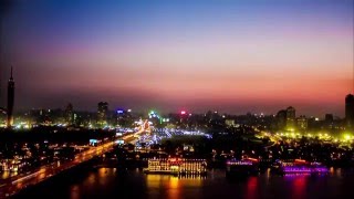 Cairo Time Lapse View from Ramses Hilton [upl. by Barbour]