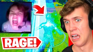 Reacting to EXTREME Fortnite Rage [upl. by Sauers]