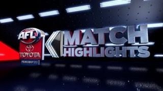 Match highlights Crows v Bombers [upl. by Fernas]