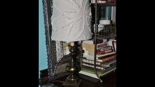 lamp shade DIY [upl. by Lyram]