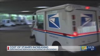 United States Postal Service set to increase prices of stamps priority mail [upl. by Rehpotsirahc785]