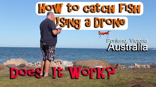 How to catch fish using a drone Can it be done [upl. by Ecnadnak]