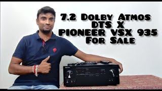 Pioneer VSX935 72 Channel Dolby Atmos AV Receiver For Sale onkyo hometheater dolby dts [upl. by Aicerg140]