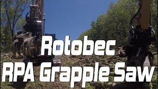 Rotobec RPA Grapple Saw grapplesaw [upl. by Llerrac112]