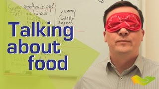 Business English lesson Talking about food [upl. by Arihsak643]