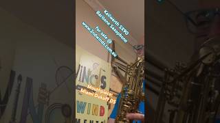 Keilwerth SX90 Professional Baritone Saxophone with Miami Dukoff D5 Mouthpiece for sale at 2nd Winds [upl. by Ane877]