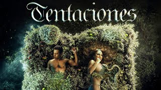 Tentaciones  Samy y Sandra Sandoval Lyric Video [upl. by Hammock]