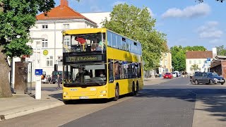 Mitfahrt im kompletten X37 von U Ruhleben bis Falkensee Bahnhof im MAN DL 07 3265 [upl. by Aisatsana74]