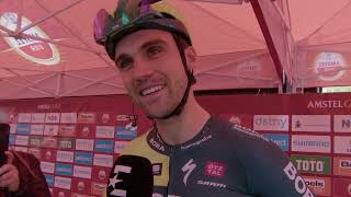 Maximilian Schachmann  Interview at the start  Amstel Gold Race 2024 [upl. by Netaf]