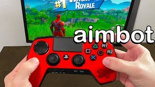 Every death my CONTROLLER gets more HACKS to CHEAT in Fortnite [upl. by Anawahs]