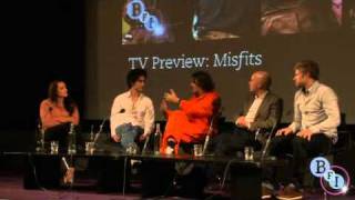 Misfits Cast Interview with Jonathan Ross at the BFI [upl. by Odele]