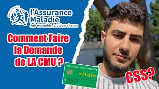 CMU  Comment faire la demande pour un étudiant étranger en France [upl. by Nuhsyar]