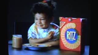 1991 06 RITZ CRACKER COMMERCIAL LITTLE GIRL NABISCO [upl. by Michaella]