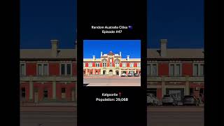 Kalgoorlie 📍 Random Australia Cities 🇦🇺  Episode 47  australia kalgoorlie westernaustralia [upl. by Resneps]