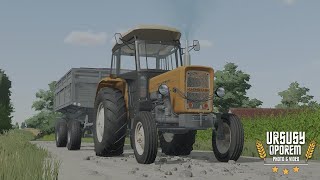 🚜Zjazd z pola  Ursus C 355  Fs22😊 [upl. by Conger830]