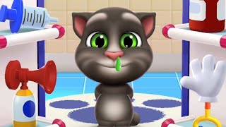 My tom ne medical room mai kar li ladyi My talking tom and friends My talking tom 2 [upl. by Leanne]