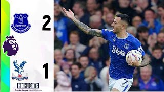 Everton vs Crystal Palace 21 Highlights  Premier League 2024 [upl. by Hook]