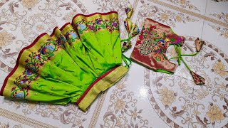 lehenga dress for kids  khan choli dress cutting amp  Parkar polka cutting stiching in Marathi [upl. by Nilyad748]