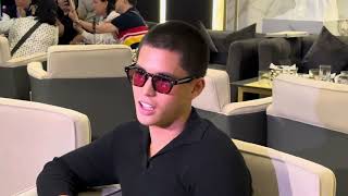 Kyle Echarri talks about Andrea Brillantes [upl. by Donoghue]