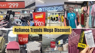 Reliance trends sale 202470off dealswomen ethnic wear Reliance Trends new arrival collection [upl. by Urbannal518]