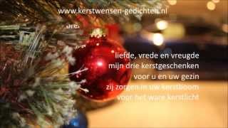 Kerstwens 2024 met mooie grappige kerstgedichten voor kerstkaart [upl. by Abdella7]