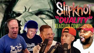 Slipknot “Duality” — Reaction Mashup [upl. by Anitnuahs]