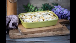 Pasta con carciofi e ricotta al forno [upl. by Orlosky]