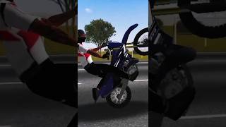 Moto de trilha no asfalto chama😎🔥244 grauderua motowheelie3d simaelbarrosoficialsb [upl. by Anahcra]