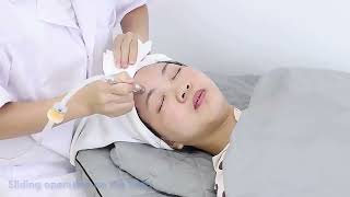 How To Use The Diamond Microdermabrasion Machine  Hydro Dermabrasion Facial Tutorial  Glow Beauty [upl. by Boeke]