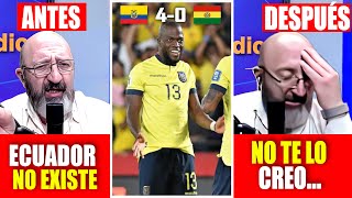 el ANTES y DESPUÉS de la prensa Boliviana que MEN0SPREClÓ a ECUADOR y Gonzalo Plata LOS CALLÓ [upl. by Tenahs]